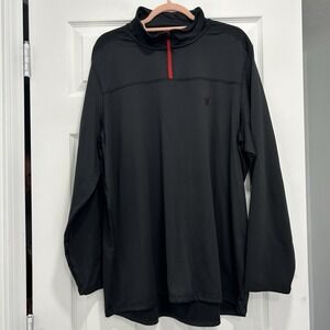 Spyder Men's Active Shirt - Quarter Zip Long Sleeve Performance Pullover size XL